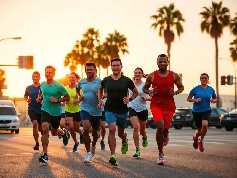 Venice Run Club runners